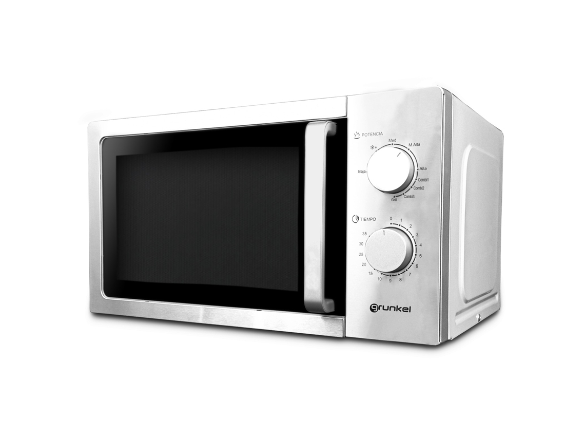 Microondas GRUNKEL Mwg-20Inox (20 L - Con Grill - Blanco)