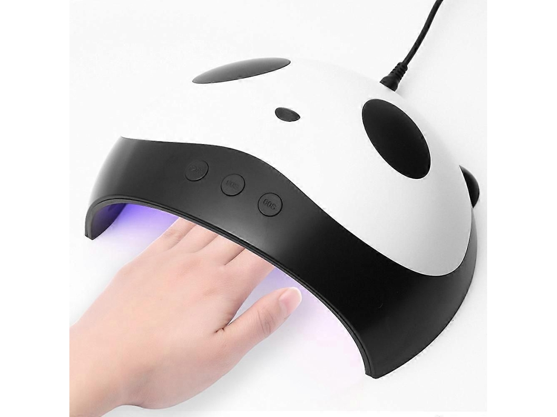 Lámparas UV para decoración de uñas, salud y belleza, secador de uñas LED, lámpara Panda para uñas, lámparas de manicura para secador de pelo, secador de uñas USB de 36 LED GOKOCO