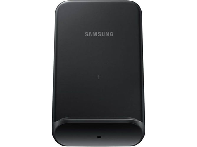 Cargador Samsung 9w adaptador de viaje negro epn3300 qi f. soporte y wireless charger stand
