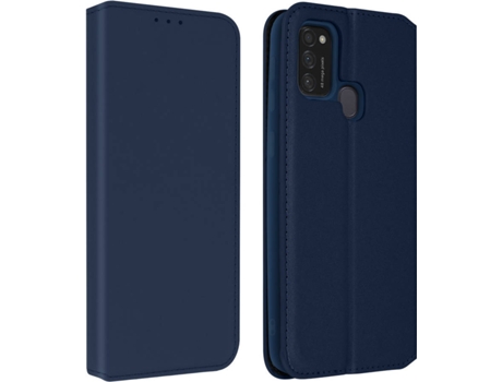 Funda Samsung Galaxy M21/M31/M30S AVIZAR Libro Billetera Azul