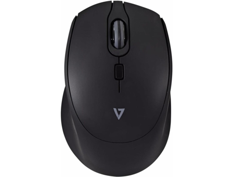 Ratón Inalámbrico Óptico V7 MW350 (Negro)