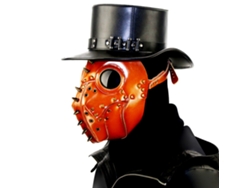 Omni-máscara De Médico De La Peste Con Pico Largo Steampunk Accesorio De Disfraz Ave Trendy
