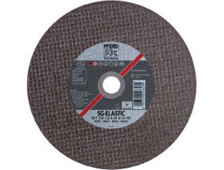 Disco De Corte PFERD Máq. Estacionárias Línea Sg-Elastic Alto Rendimiento Heavy Duty Acero (80 T 300-3 4 A 24 Q Sg-Hd/25 4)