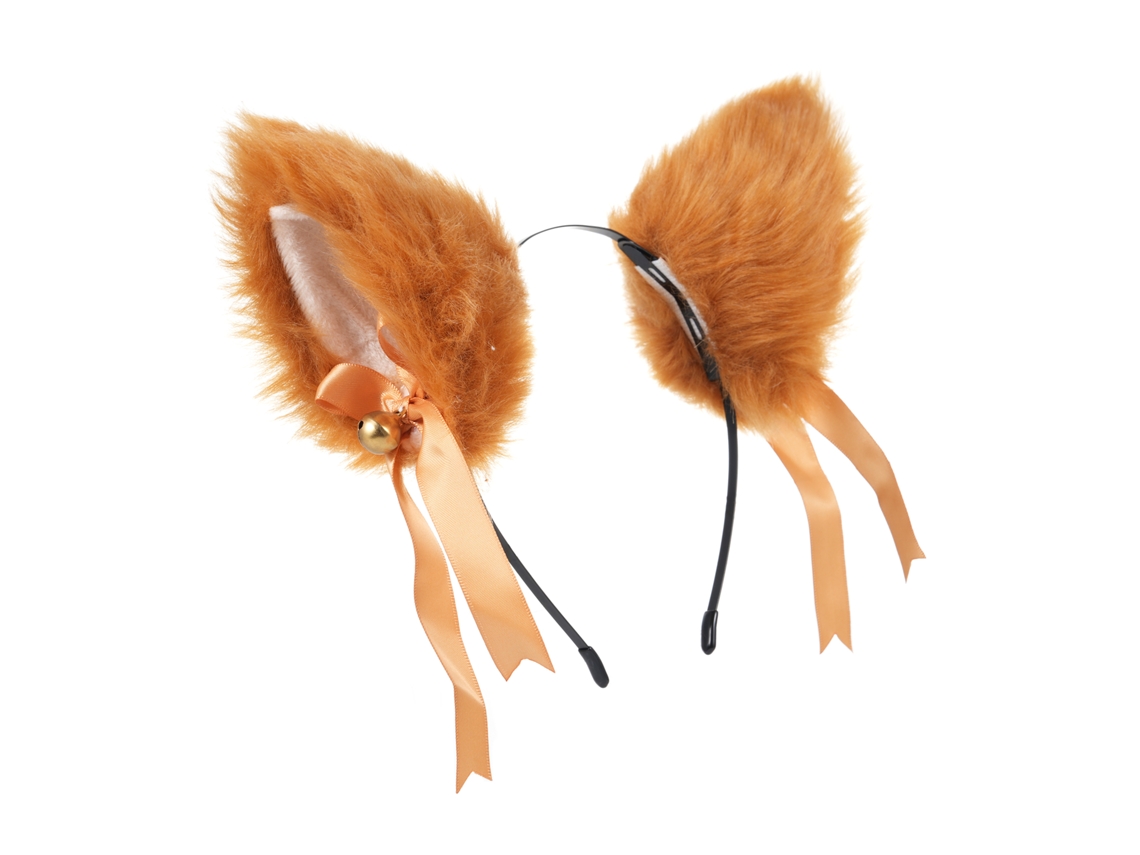 Tiara De Orejas De Zorro Peludas, Lindo Accesorio Para El Cabello, Pinza Para El Cabello Para Mujeres Y Niñas.
