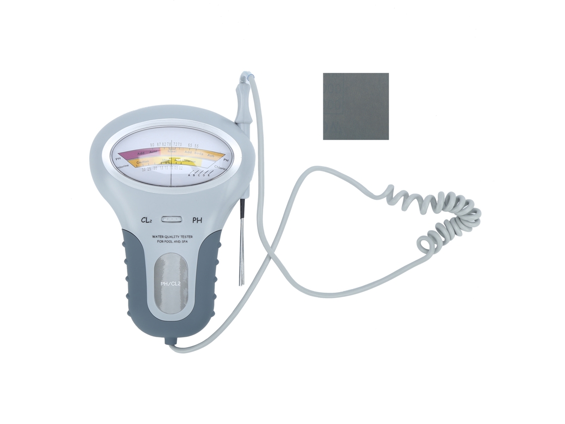 Medidor Portátil De Calidad Del Agua Para Ph Y Cloro Para Piscinas Y Spas Con Sonda.
