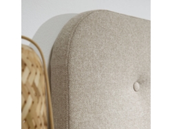 Cabecero de Cama MARCKONFORT Saona Capitone (Beige - 140 x 60 x 8 cm)