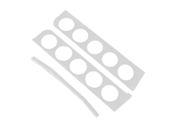Soporte Acrílico Para Cápsulas De Café Con 10 Ranuras Ajustables Para K Mini Y K Mini Plus.