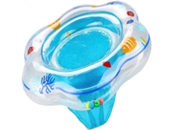 Cómodo flotador inflable para bebés, hecho de material de PVC duradero y a prueba de fugas, promueve el crecimiento y el entrenamiento saludables del bebé.