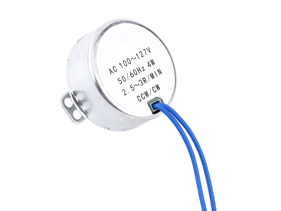 1 Pieza Motor Sincrónico Ac 100-127v 4w 50/60hz Ccw/cw Motor Engranado