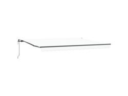 Maison Exclusive - Toldo Retráctil 450 X 300 Cm Tela Y Aluminio