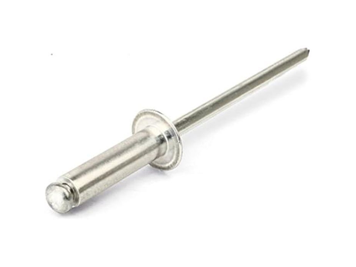 Remaches Marca Desconocida 3 2 X 12 Mm Aleación De Aluminio Y Acero Zincado Cromo Blanco Iii AUCUNE