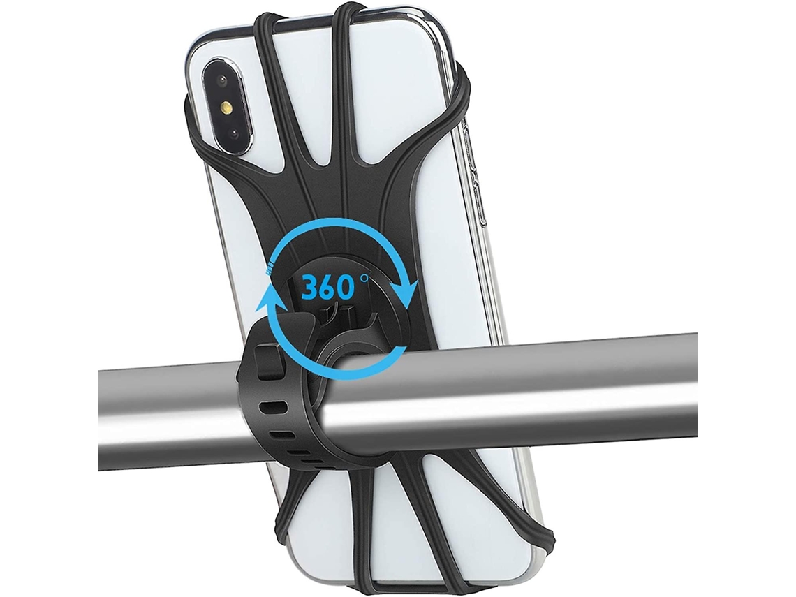 Soporte universal para teléfono de bicicleta compatible con iPhone X/8/7/6/5s SE y Samsung Galaxy S8