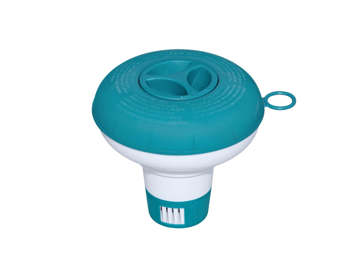 Dispensador Flotante De Desinfectante Para Piscinas Pequeñas - Azul Cielo