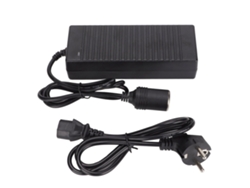 Convertidor De Ca A Cc 8a 12v 96w Adaptador Para Toma De Mechero De Coche Con Enchufe Europeo