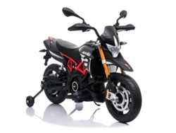 Motocicleta eléctrica Aprilia A007 Ride On negra B.active