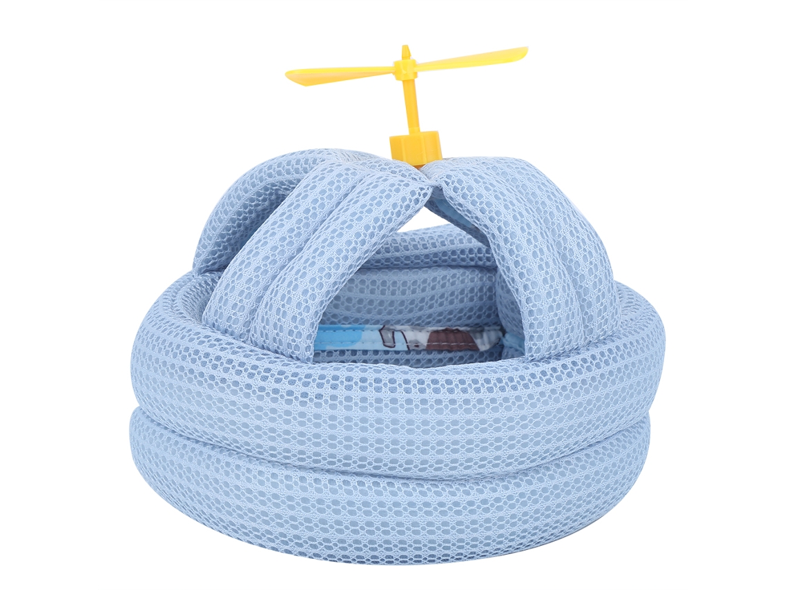 Casco De Seguridad Transpirable Anticolisión Para Bebés Y Niños Pequeños, Color Azul, Número 2.