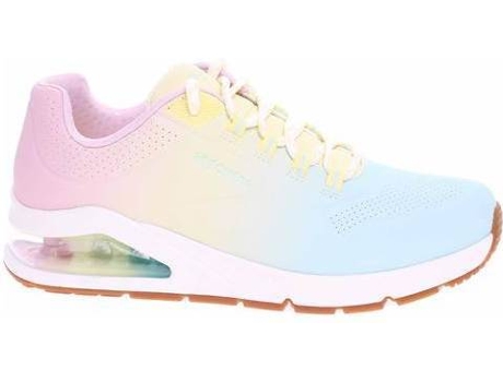 Zapatillas SKECHERS Uno 2 Color Material sintético Mujer (38 - Rosa, Azul)