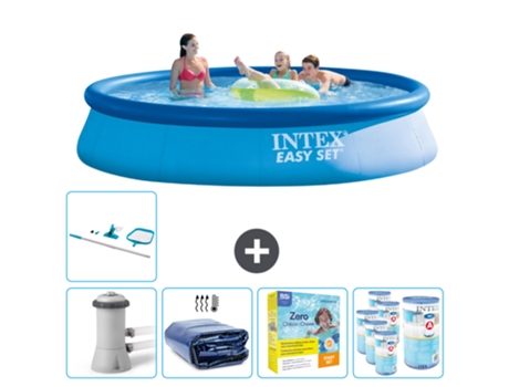 Piscina Insuflável INTEX 28142GN-CB28 (7290 L - 396x84cm)