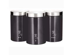 Botellas de Cocina BERLINGER HAUS (11 x 17,8 cm - Acero Inoxidable - Gris)