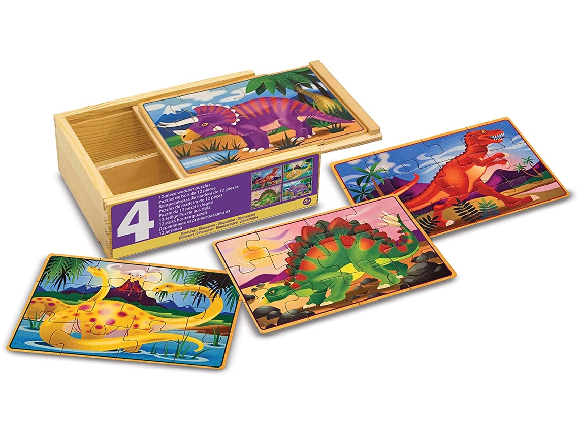 Juego Educativo MELISSA & DOUG (Madera - Marrón - 17,8 x 13 x 5,3 cm)