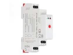 Relé de circuito auxiliar intermedio Veloriskku 5A CA con indicador de seguridad LED