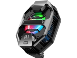 Ventilador De Refrigeración Para Teléfono Para Streaming | Cuerpo De Abs Con Iluminación Rgb