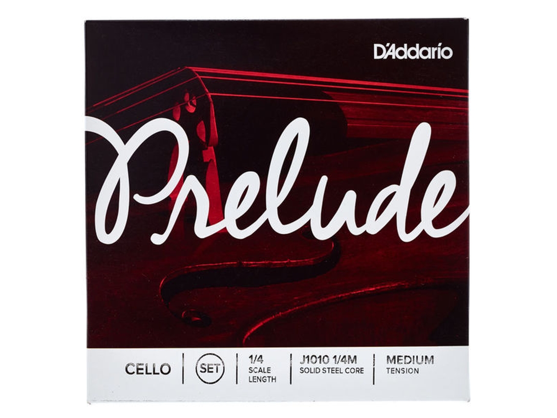 Daddario set cordas violoncelo prelude j1010 1/4m