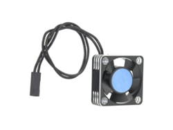 Ventilador de refrigeración, disipador de calor, motor, ESC metálico 504, plata, negro
