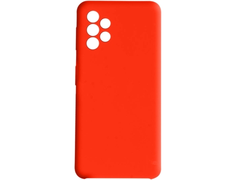 Carcasa Samsung Galaxy A72 AVIZAR Semi rígida Soft Touch Rojo