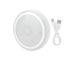 KOFIHETY Lámpara de Mesilla LED Simple con Atenuación Táctil y Carga USB Recargable para Habitación de Bebé (A)