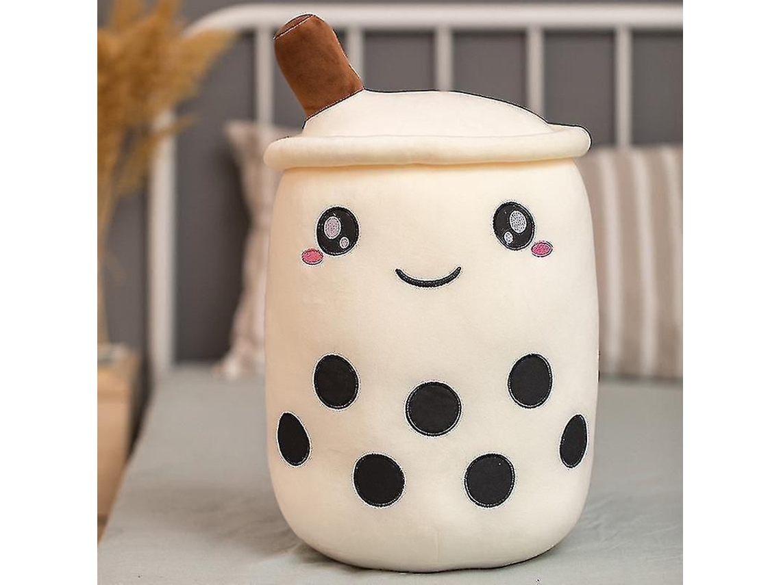 Muñeco De Peluche De Té De Burbujas Con Cara Sonriente 24/35/50/70cm