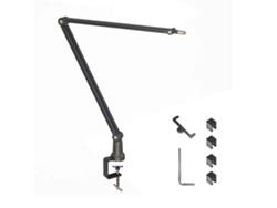 Soporte de micrófono de mesa flexible y ajustable Bomge MS 609 Mdug