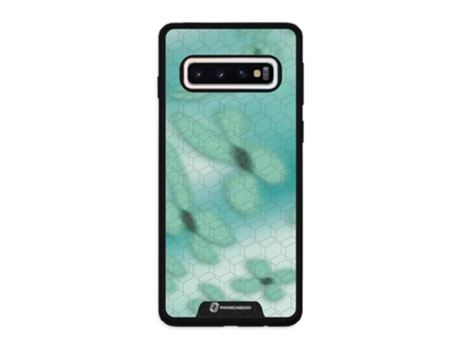 Funda Móvil Oficial Protector para Samsung Galaxy S10 PHONECASES3D Piel Sintética Negro