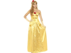 Disfraz de Mujer DISFRAZZES Princesa De Cuento Amarilla (Talla: L)