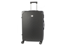 Maleta Mediana Trolley Rígida Ultraligera, De Abs De Alta Resistencia Con Esquinas Reforzadas. Cerradura Numérica Y 4 Ruedas Dobles 360°.