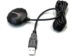 1 Receptor Usb Gnss Gps/glonass Con Antena De Plástico Negro