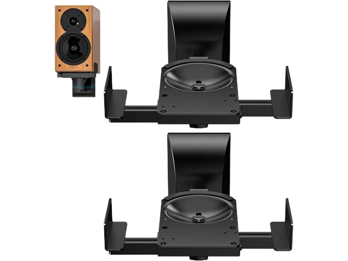 Soporte De Pared Para Altavoces De Sonido Envolvente Grandes, 2 Soportes Para Altavoces Domésticos De Hasta