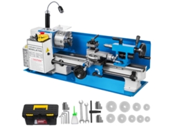 Mini torno de precisión para metal Succebuy de 180 x 350 mm, velocidad variable de 50 a 2500 RPM