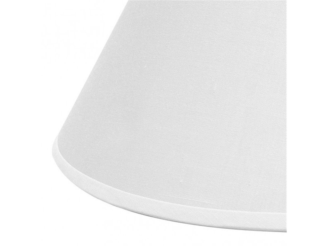 FAB 157322001 Pantalla Clara E27 Blanca 20dx10dx13h Conica Cerrada