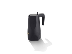 Cafetera ALESSI Ossidiana 150 ml Negro