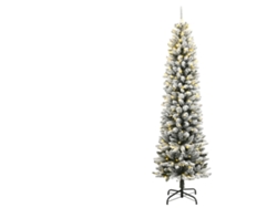 Árbol de Navidad, diseño delgado, opciones de iluminación LED, con LED, 210 cm OEM