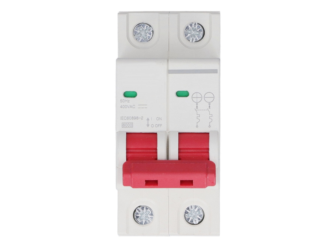Protector Contra Sobretensiones Dz47y 63z C63 2p 400v 4500a Con Protección Contra Sobrecarga Y Cortocircuito