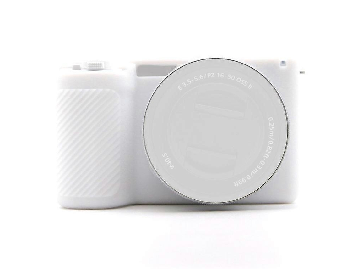 Funda protectora de silicona antiarañazos compatible con la cámara Sony Alpha Zv E10 II Facpoet