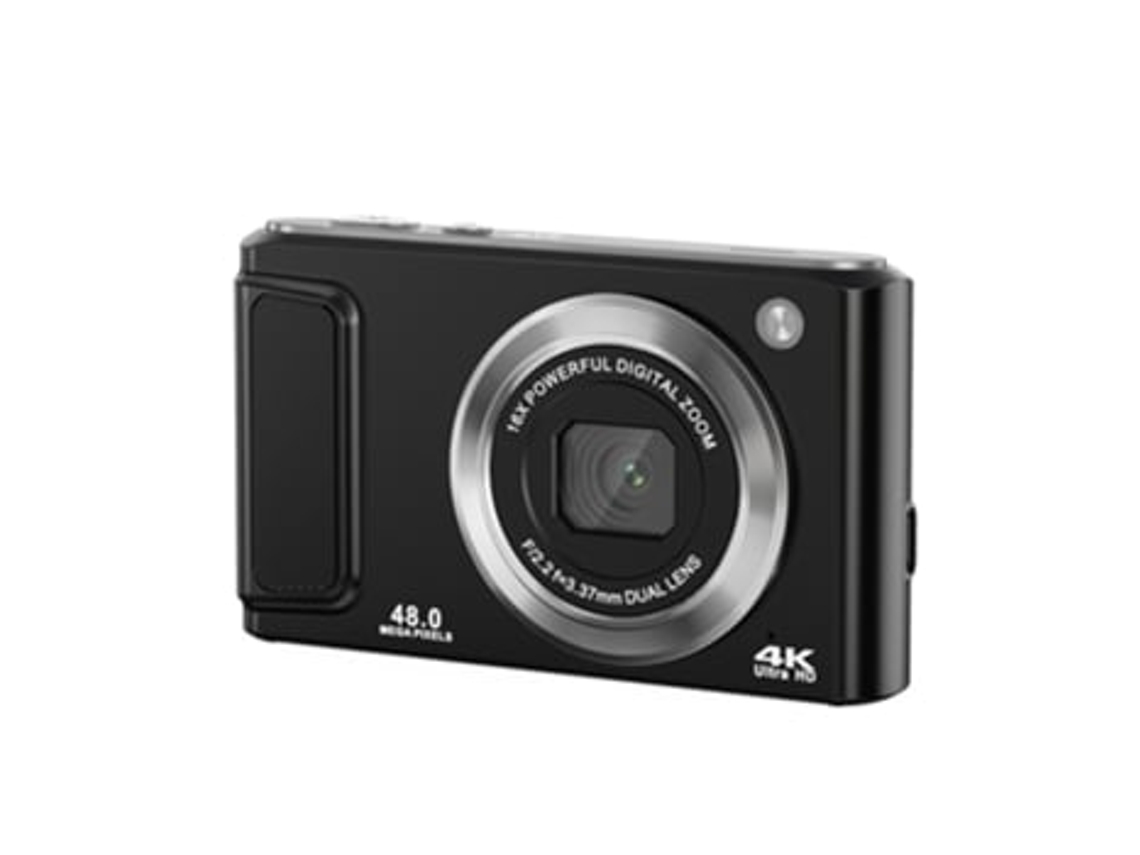 Cámara digital Inf 4k HD con cámara frontal y trasera y estabilización Panoona