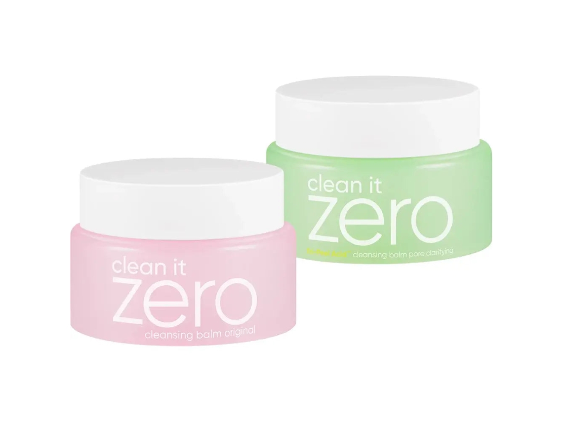 Banila Co. Clean It Zero Cleansing Balm Original Mini - Bálsamo Limpiador Facial, Pack De 2.