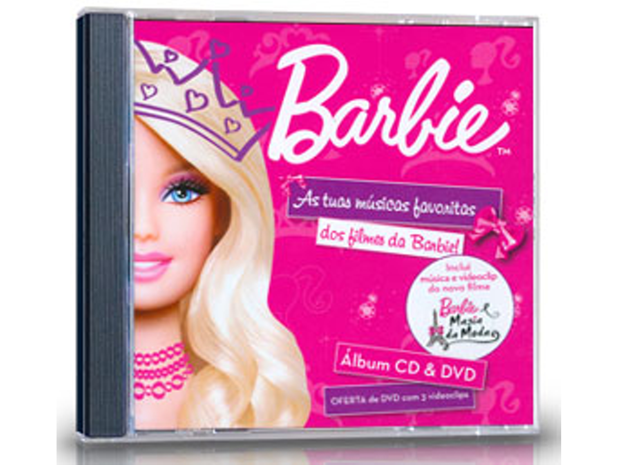 CD+DVD AS TUAS MÚSICAS FAVORITAS BARBIE
