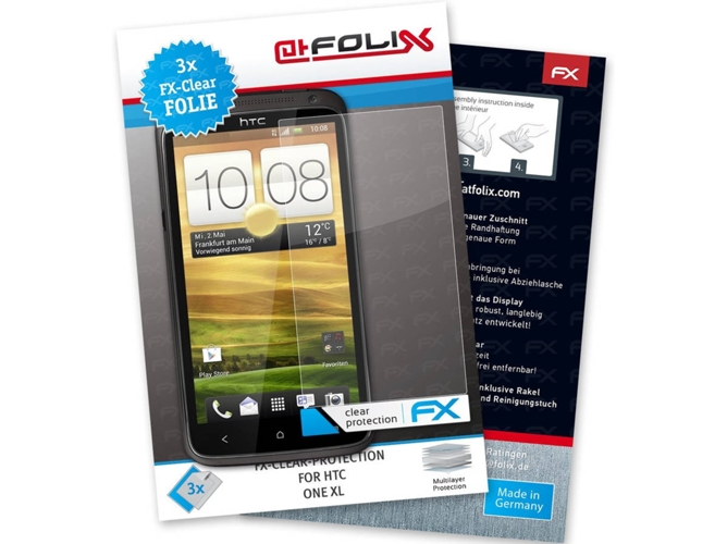 Protector de Pantalla HTC One XL ATFOLIX FX-Clear