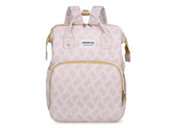 Maternidad Mochila Gran Capacidad Plegable Cuna Interfaz Usb Multifuncional Bolsa Madre Y Bebé Morado