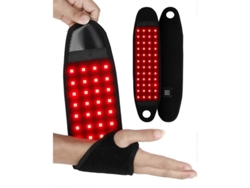 Dispositivo De Terapia De Luz Roja Para Manos Y Muñecas, Compresa Infrarroja Portátil Con Calor Ajustable.