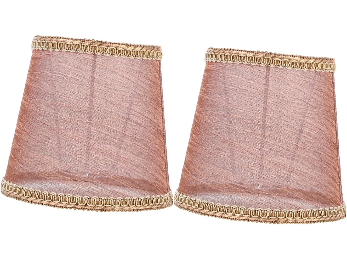 Juego De 2 Piezas De Cubiertas Y Pantallas Transparentes Para Lámparas